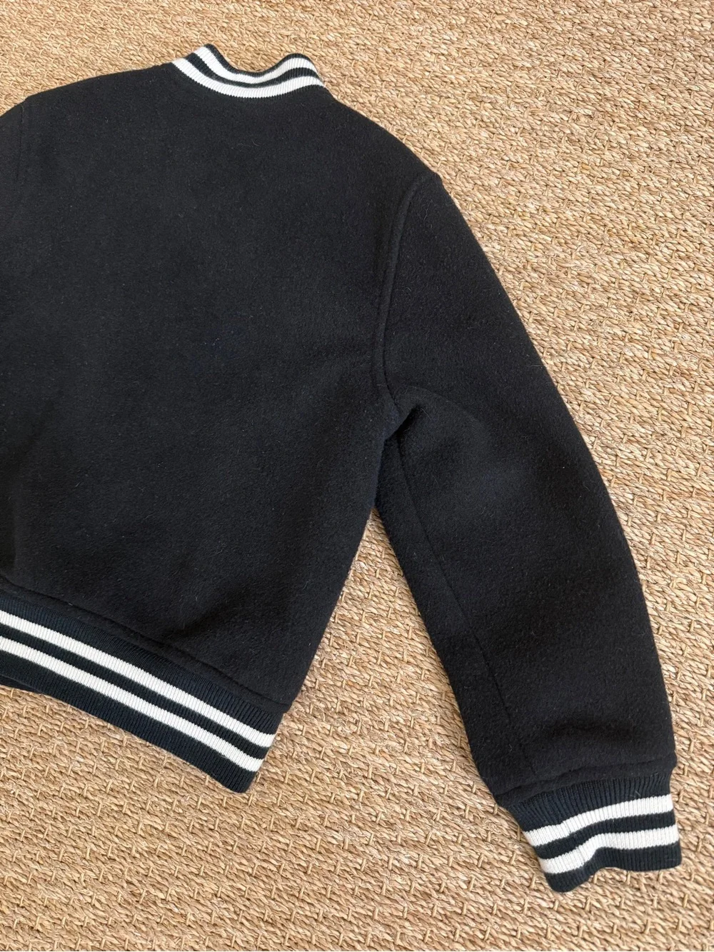 Gap Kids Varsity Letterman Jacket Wool Blend Bomber Coat Size M (8)